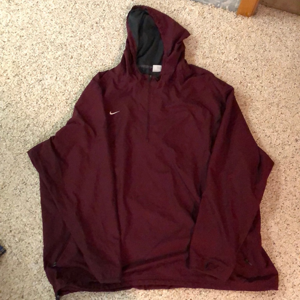 Nike quarter zip windbreaker